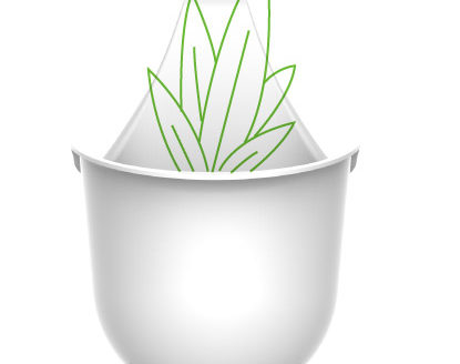 plastic pot design