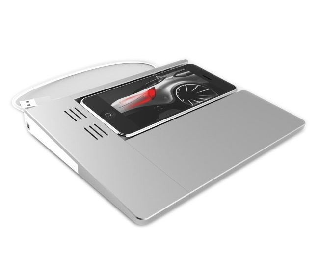 tablet and smartphone sketch dock design