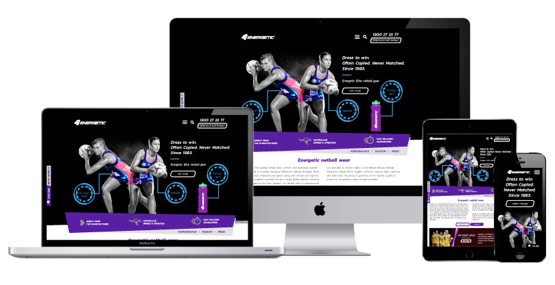 website design in all screen sizes