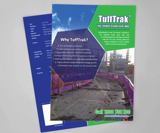 A4 flyer design tufftrack
