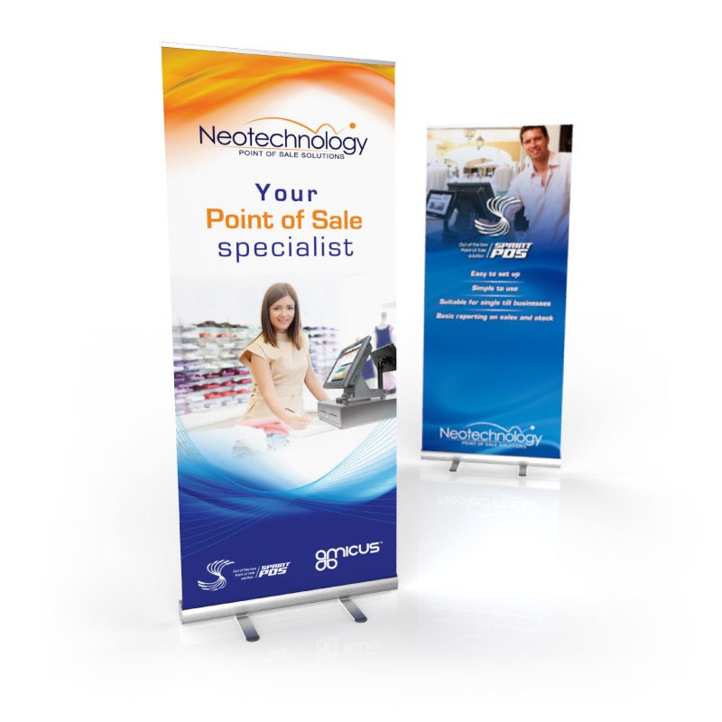 pull up banner design portfolio