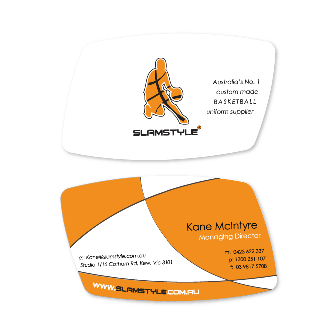 business cards design Slamstyle