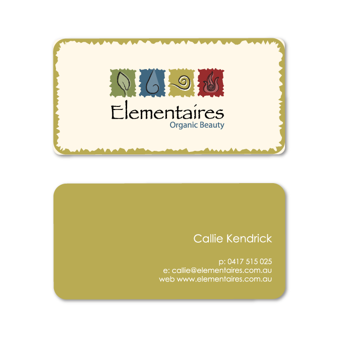 business cards design elementaires