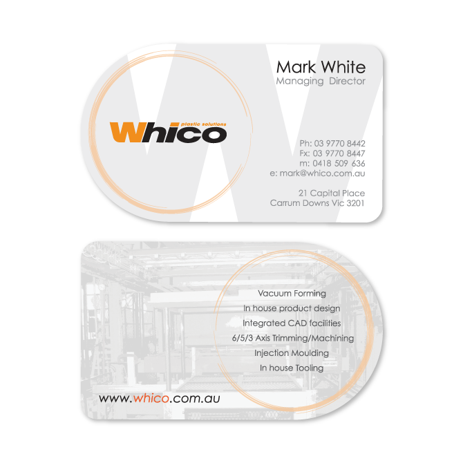business cards design whico