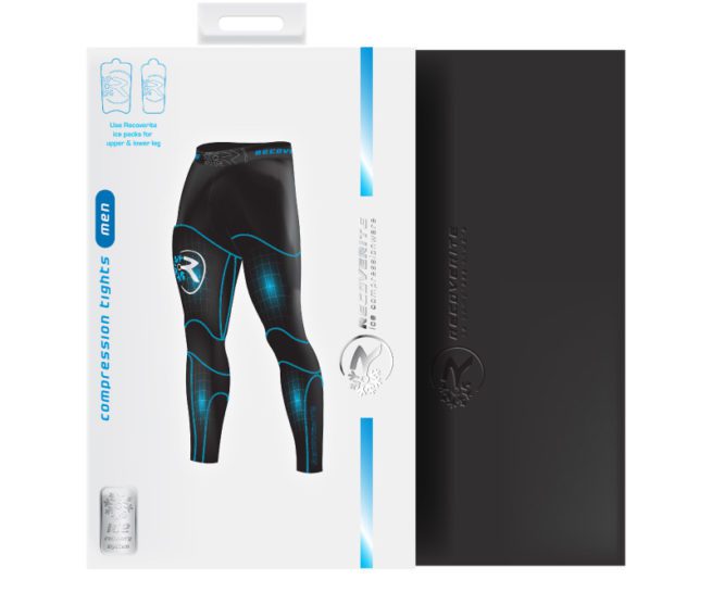 compression sportswear packging design