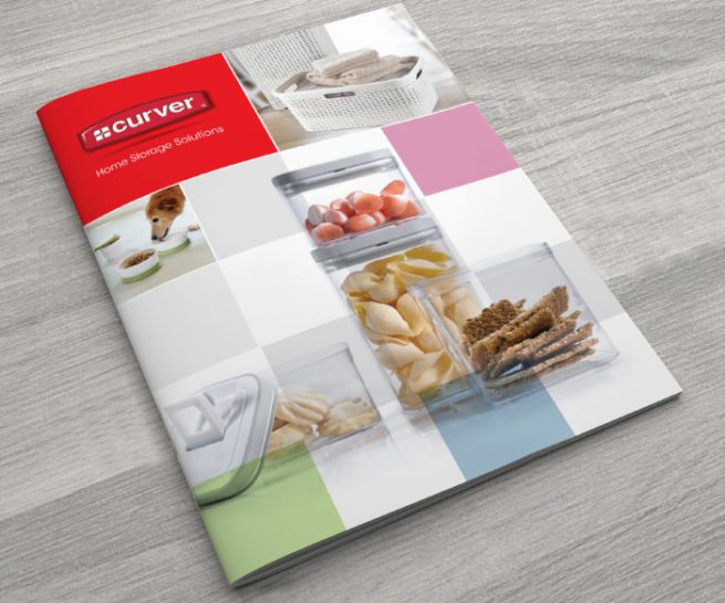 curver A5 catalogue design