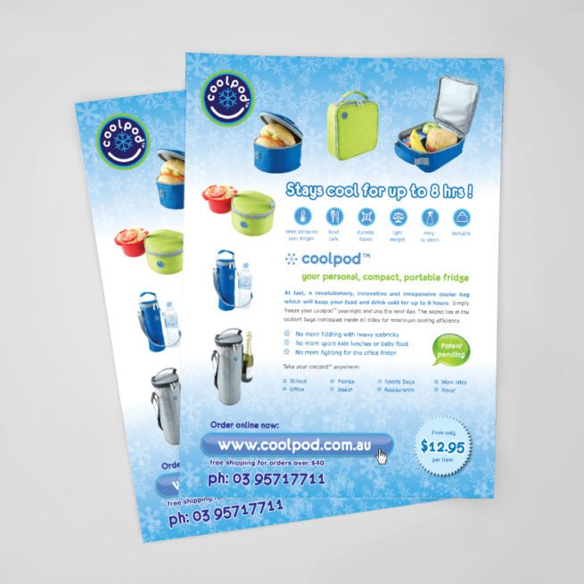 a4 flyer design coolpod