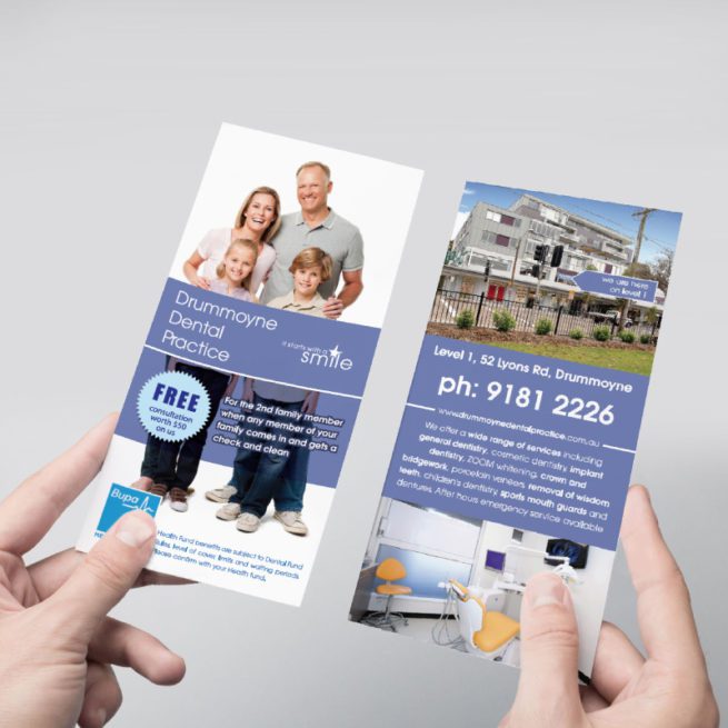 DL flyer design Concord dentist