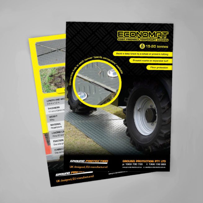 A4 flyer design euromat