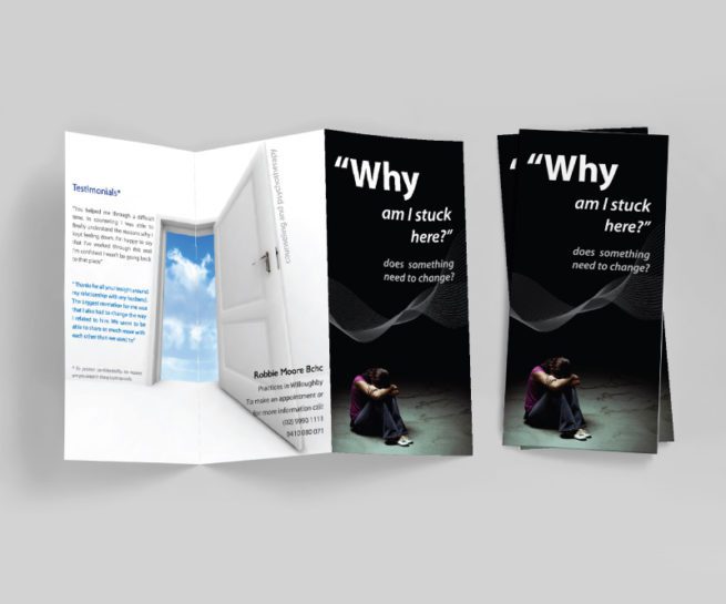 DL brochure design psychiatrist