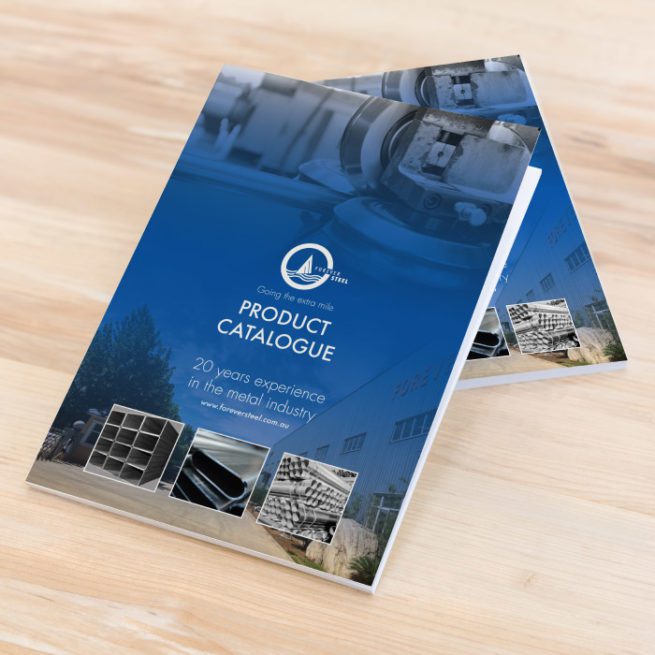 forever steel catalogue design