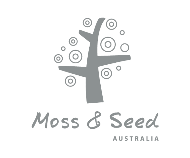 logo design moss and seed