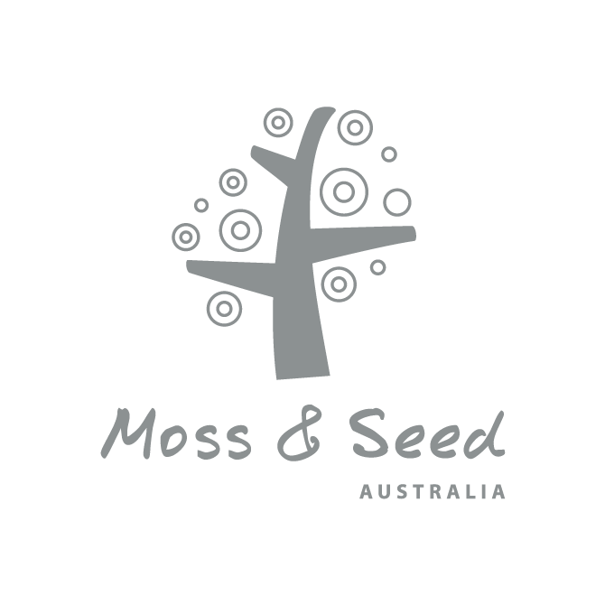 logo design moss and seed