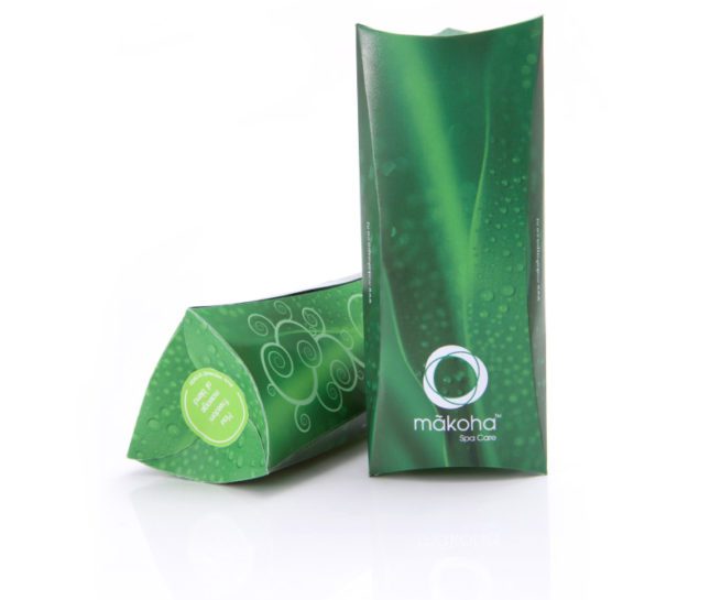 packaging design makoha spa creams