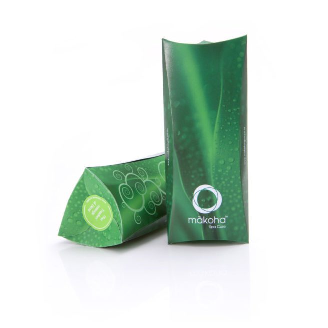 packaging design makoha spa creams