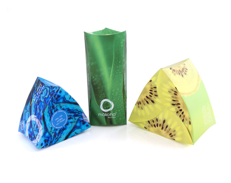packaging design makoha spa creams