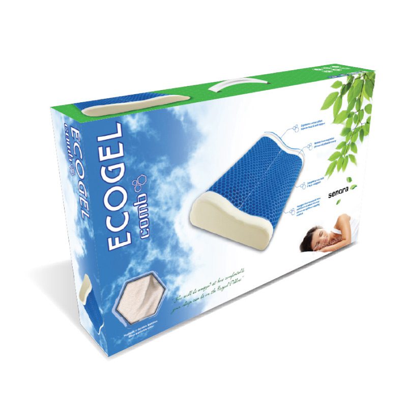 Packaging Design Ecogel Pillows