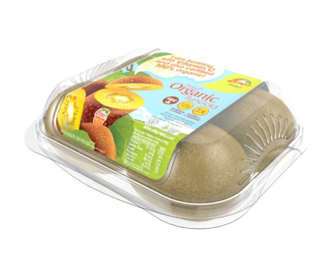 Zespri kiwi plastic clamshell design