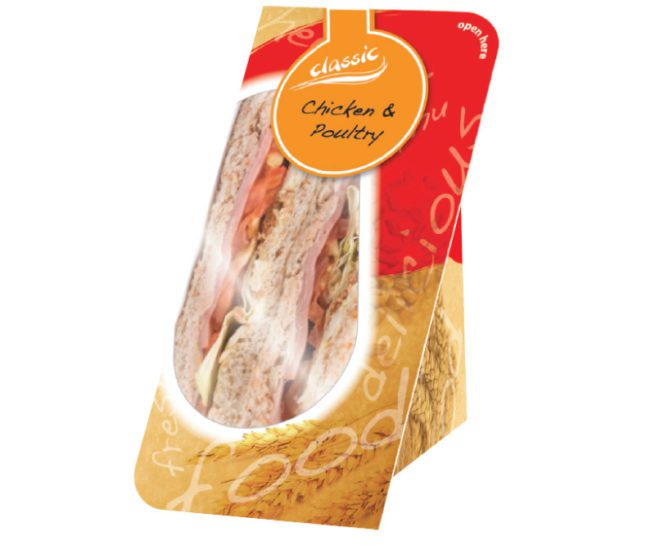 sandwich packaging design