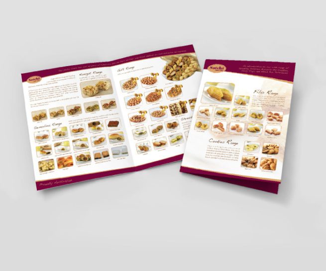 satchi catalogue design