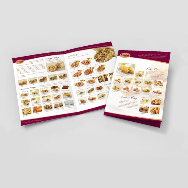 satchi catalogue design