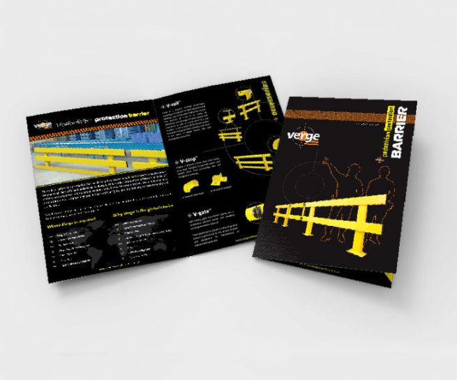 verge safety barriers catalogue design