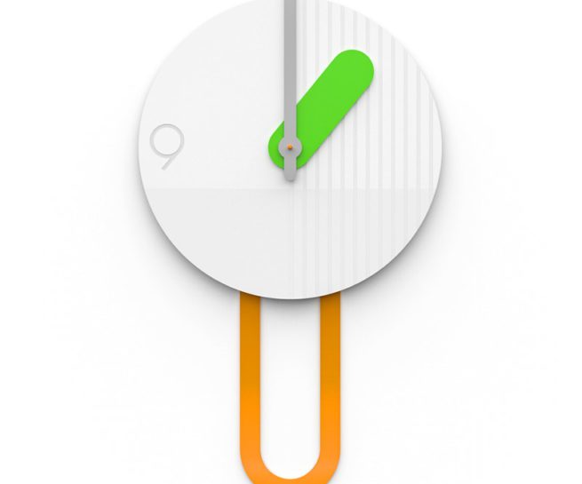 contemporary wall clock design