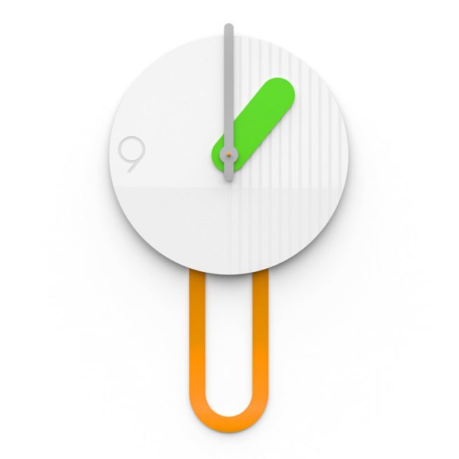 contemporary wall clock design