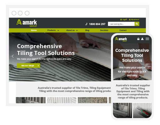 website design amark group