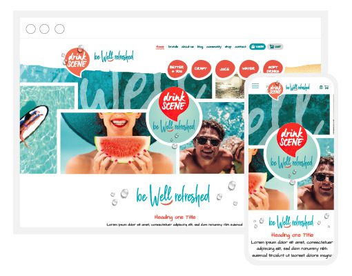 website design drinkscene large