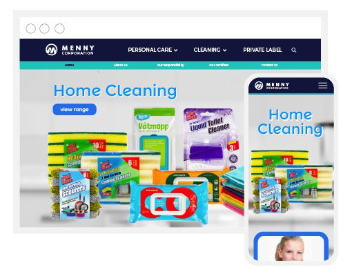 website design menny corporation